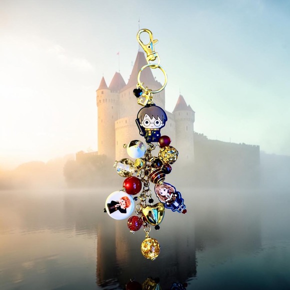 Accessories - Wizard Inspired Beaded Keychain | Magical Character Purse Charm
